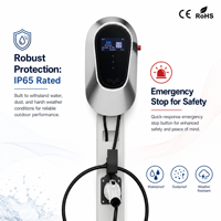 Chargeur EV mural 7 kW Type 2, borne de recharge EV, câble de charge EV