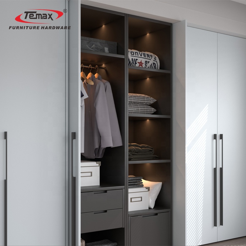 sliding system for wardrobe