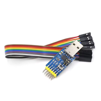 Module de port série multifonctionnel 6 en 1 CP2102 CH340 USB vers TTL485 232, conversion mutuelle, compatible 3.3V/5V
