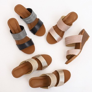 Sandalias <span class=keywords><strong>de</strong></span> moda <span class=keywords><strong>de</strong></span> verano para <span class=keywords><strong>mujer</strong></span>, <span class=keywords><strong>zapatos</strong></span> <span class=keywords><strong>de</strong></span> cuña para exteriores con suela gruesa y cierre <span class=keywords><strong>de</strong></span> tacón alto - Product Image 6