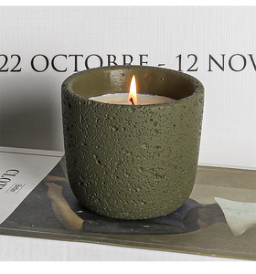 Lilin aromaterapi semen lilin kedelai beraroma tempat lilin rumah dalam ruangan wadah - Product Image 2