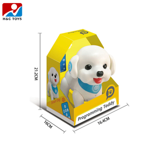 Akıllı uzaktan kumanda akıllı programlama mini pet yürüyüş ses aktif interaktif rc köpek robot - Product Image 6