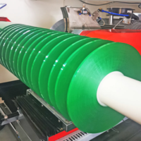 Machine à découper les rouleaux de haute qualité pour les rubans adhésifs, fabriquée en Chine pour l'emballage, automatique, 1300 mm, contrôle PLC