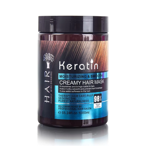 Mascarilla de queratina para el cabello hidratante y nutritiva - Product Image 1