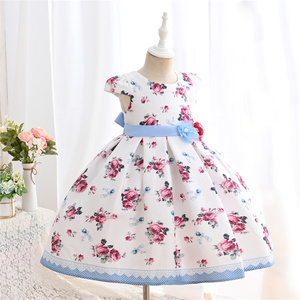 Outong – robe de Ballet en Tulle pour enfants de 3 à 10 ans, motif Floral, rose, robe princesse de plage pour filles, vente en gros - Product Image 1