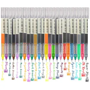 Wholesale Ball Point Pen 0.38/0.5mm Ballpoint color best colour straight liquid needle tube rollerball gel pen for coloring