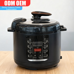 Olla a Presión Eléctrica Profesional <span class=keywords><strong>de</strong></span> 5L, 6L y 8 <span class=keywords><strong>Litros</strong></span> con Olla Interior <span class=keywords><strong>de</strong></span> Acero Inoxidable <span class=keywords><strong>de</strong></span> Gran Capacidad para Uso Comercial - Product Image 1
