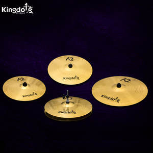 K2 Series 14 ''HiHat 16'' <span class=keywords><strong>Crash</strong></span> 20 ''Ride Ensemble de <span class=keywords><strong>4</strong></span> cymbales en alliage Cymbales professionnelles faites à la main pour les batteurs - Product Image 5