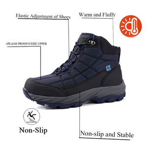 Stivali da Escursionismo Professionali da Uomo Versatili per Esterni, Resistenti all'Usura, Antiscivolo, Caldi e Confortevoli, dal Miglior Rapporto Qualità-Prezzo - Product Image 3