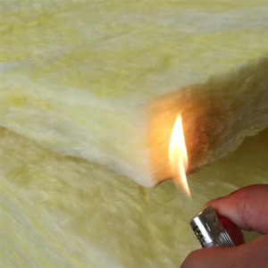 Centrifugal Glass Wool Board High Density Sound Insulation Cotton Wall Fire Resistant For KTV Bar Heat Insulation - Product Image 1