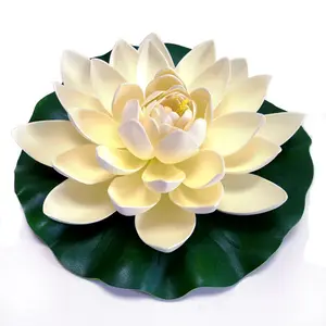 Fleurs de Lotus flottantes artificielles, fait à la main, de haute qualité, au meilleur prix