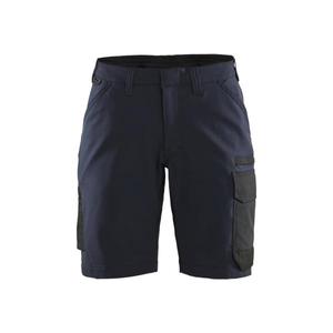 BLAKLADER - 712316458699C32 Women's Service <b>shorts</b> with 4-way <b>stretch</b> Dark navy/Black - EAN 7330509822784 <b>WORK</b> TROUSERS - Product Image 1