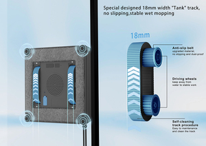 Robot <span class=keywords><strong>lave</strong></span>-vitres à prix réduit, télécommandé, entièrement automatique, contrôlé par application, pour usage domestique - Product Image 5