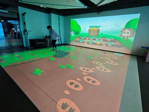 Olahraga Multiplayer, Olahraga Menyenangkan, Permainan Sosial, Olahraga Interaktif Proyeksi, Interaksi Dinding-Lantai, Permainan Interaktif untuk Anak-Anak - Product Image 2