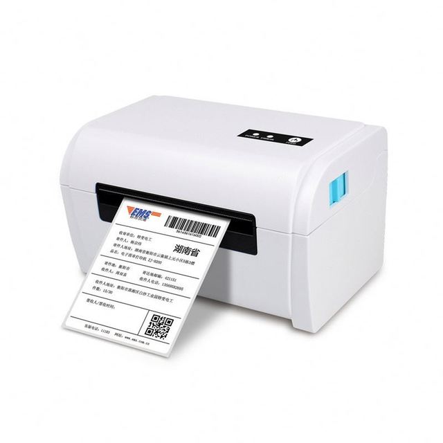 ZJ9200 4inch Thermal Shipping Label Printer USB + BT 40-110mm Paper 4x6inch Barcode Printer for Android/iOS/PC in Stock