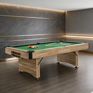 Mesa de Billar Plegable 3 en 1 de <span class=keywords><strong>7</strong></span> pies/8 pies - Mesa de Juego Multiusos Portátil con Tablero de Comedor y <span class=keywords><strong>Ping</strong></span> <span class=keywords><strong>Pong</strong></span> - Sin Ensamblaje, Lista para Enviar - Product Image 3