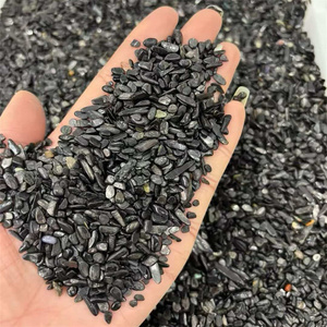 Vente en gros de cristaux rares de 3 à 5 mm, graviers, pierres de guérison, en vrac, cristaux <span class=keywords><strong>d</strong></span>'hyperstène <span class=keywords><strong>argent</strong></span>é naturel, copeaux de cristal à vendre - Product Image 1