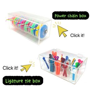 ripiano in resina acrilica/organizzatore struttura trasparente Adhensive/supporto di legame per forniture cliniche dentistiche - Product Image 5