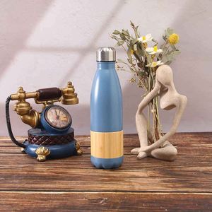 Gobelet isotherme en acier inoxydable de 500 ml avec un design moderne, étanche et portable pour les voyages - Product Image 2