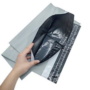 공장 공급 실버 로고 폴리 확장 패딩 우편물 가방 배송 - Product Image 1