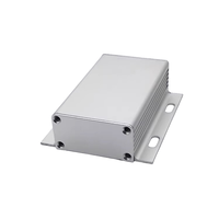 Caja de Aluminio para Montaje en Pared 71*25, Aleación de Aluminio Al 6063, Extrusión, Anodizado Negro, IP65, Certificación ROHS, Caja Electrónica para Exteriores