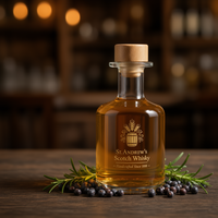 Bouteille de luxe 520 ml en verre super flint transparent avec base lourde pour spiritueux, whisky, brandy, rhum – Carafe personnalisée, vente en gros
