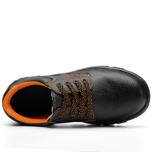 <span class=keywords><strong>Zapatos</strong></span> <span class=keywords><strong>de</strong></span> <span class=keywords><strong>Seguridad</strong></span> con Puntera <span class=keywords><strong>de</strong></span> Hierro y Cuero Genuino, Precio Económico al por Mayor <span class=keywords><strong>de</strong></span> Fábrica China - Product Image 4