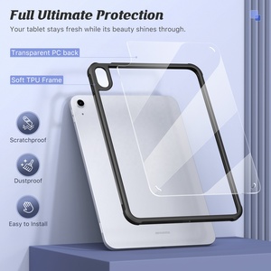 Custodia MoKo Slim Trasparente con Retro Rigido in PC e Cornice in TPU per iPad A16 11a Generazione 2025 - Product Image 3