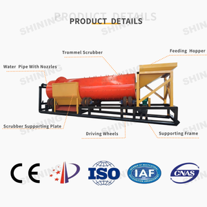 SHINING Trommel para Oro Económico en Venta, Equipo Portátil <span class=keywords><strong>de</strong></span> Minería <span class=keywords><strong>de</strong></span> Oro para la Extracción <span class=keywords><strong>de</strong></span> Oro a Pequeña Escala - Product Image 5
