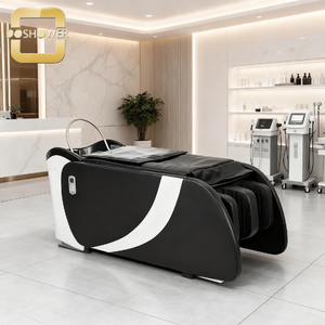 Fauteuil de coiffure électrique pour salon de coiffure, massage complet du corps, fauteuil de barbier, repose-tête inclinable à 180°, mobilier de spa, <span class=keywords><strong>grossiste</strong></span> - Product Image 1