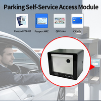 LONVILL USB RS232 Bluetooth 2.4G Módulo Escáner de Códigos de Barras con Múltiples Interfaces PDF417 para Lectura de Pasaportes, MRZ, QR y para Estacionamientos