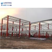 Structure métallique de bâtiment préfabriqué en acier d'entrepôt pour la construction d'usine d'atelier de supermarché de bâtiment de bureau d'école