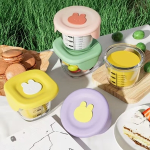 Bol <span class=keywords><strong>de</strong></span> nourriture pour bébé en silicone écologique mignon avec matériau doux <span class=keywords><strong>de</strong></span> qualité alimentaire - Product Image 3