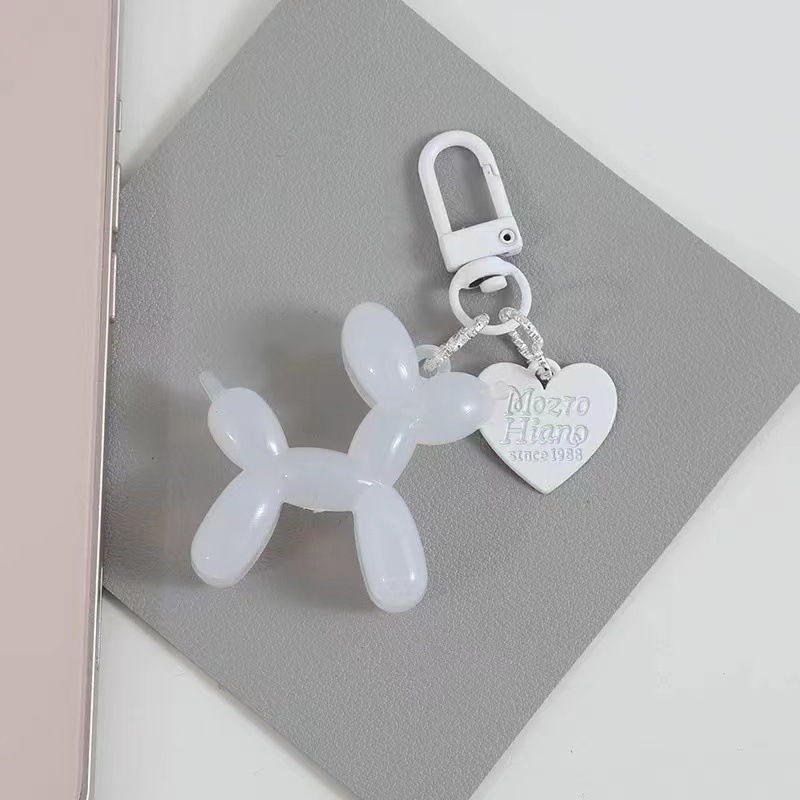 Boucle Jelly blanc-blanc amour