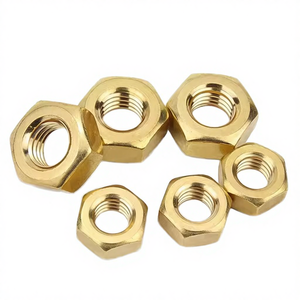 Écrou hexagonal en laiton DIN934 M2-M24 H52 entièrement fileté, droite/gauche, usage automobile - Product Image 3