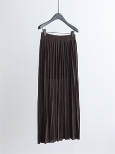 <span class=keywords><strong>Jupe</strong></span> <span class=keywords><strong>longue</strong></span> plissée décontractée en maille pour début d'automne, style paresseux, taille 26 - Product Image 4