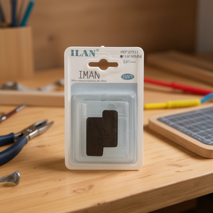 Aimants artisanaux ILAN Imn 15x40x3 mm, 2 pièces, pour projets de bricolage - Product Image 3