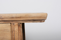 Table console chinoise 2 tiroirs en bois de récupération rustique naturel antique de haute qualité en gros