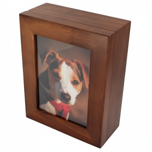 Caja de urna de madera para cenizas de mascotas, urnas funerarias para cenizas de gatos y perros, urnas hechas a mano, urnas de entierro, urnas de recuerdo - Product Image 1