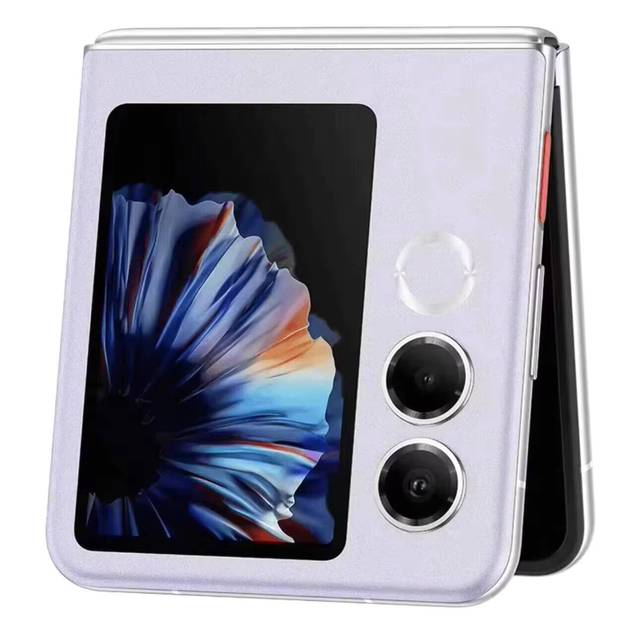 2025 New Original ZTE Nubia Flip 2 6.9 Inch Folding Screen Dimensity 7300X 12GB+512GB,50MP Cam 4325mAh Battery 5G Smart Phone