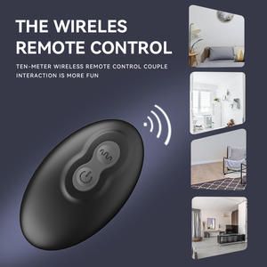 Ferngesteuerter Vibrierender Analplug mit Perlen-Rollmassage Anales Erwachsenen-Sexspielzeug für Männer Frauen Paare - Product Image 5