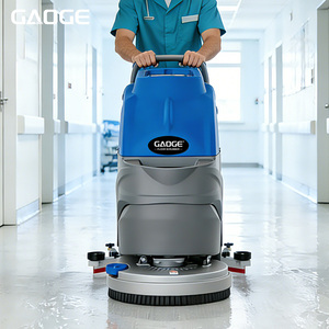 Gaoge A1-530 Battery-Powered Compact Industrial Floor Scrubber <b>Machine</b> New Condition <b>Walk</b>-Behind Industrial Floor Washing - Product Image 1