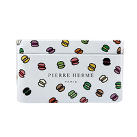 Vente en gros de boîte en métal de dessin animé avec logo personnalisé de qualité alimentaire pour biscuits thé gâteaux chewing-gums biscuits sucres emballage de sushi