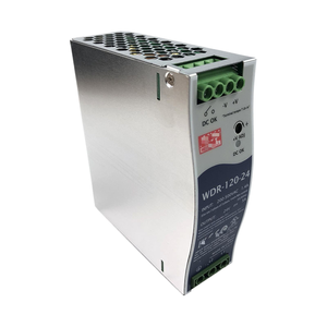 WDR-120-24 120W 24V 5A แหล่งจ่ายไฟราง DIN 180~550VAC อินพุตสองเฟส ระบบสวิตชิ่ง AC-DC สำหรับอุตสาหกรรม - Product Image 6