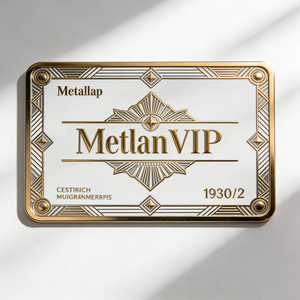 Bolsas Personalizadas con Etiqueta Metálica Decorativa, Placa Metálica Grabada con Nombre Chapada en Oro, Emblemas para Maletas - Product Image 5