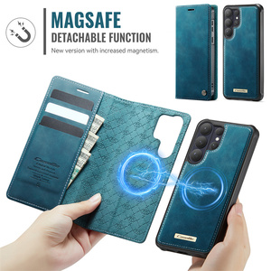 Étuis de téléphone en cuir à rabat avec porte-cartes antivol pour <span class=keywords><strong>Samsung</strong></span> S26 S23 S24 Plus S21 S22 S25 Ultra 2 en 1 <span class=keywords><strong>Housse</strong></span> de portefeuille détachable - Product Image 4