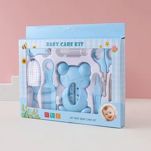 Juego de regalo de ducha de <span class=keywords><strong>baño</strong></span> de bebé neutral de 8 piezas <span class=keywords><strong>Kit</strong></span> de cuidado de recién <span class=keywords><strong>nacido</strong></span> esencial - Product Image 5