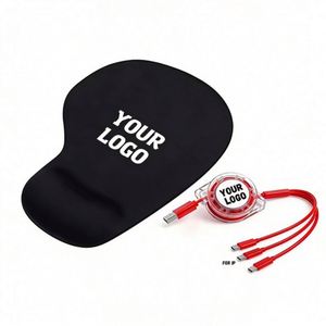 Wholesale Logo for Promo Business Gift <b>Mouse</b> Pad With Wrist Rest Waterproof Non-Slip Ergonomic - Product Image 1