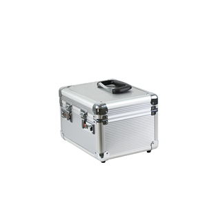 Mini Metal Carrying Aluminum Display Box Custom Aluminum Case With Combination Lock