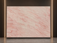Dalles de marbre crème Rosa pour îlots de cuisine, lavabos de salle de bain, comptoirs de bar, tables consoles et grands panneaux muraux décoratifs